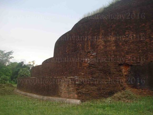 Dakkina stupa base and dome